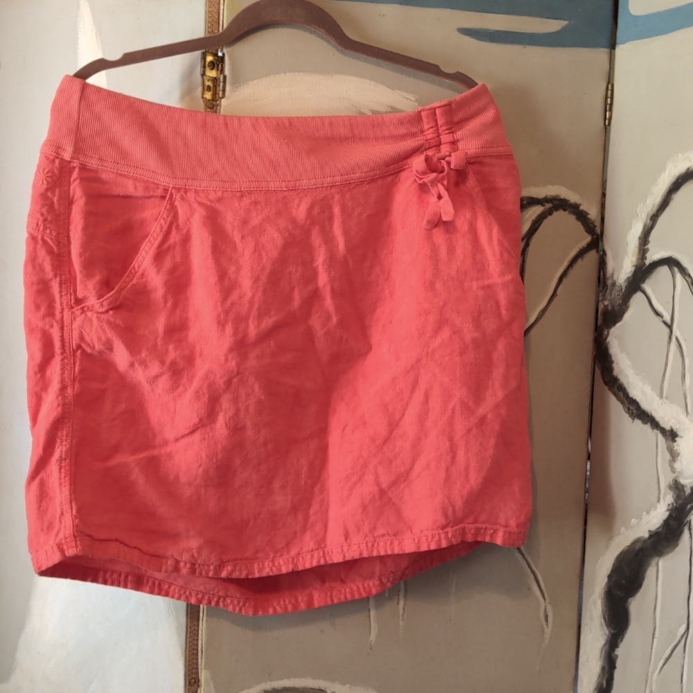 Athleta Napali LINEN Skirt M